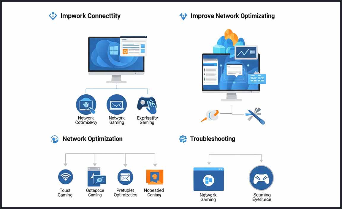 Improving Network Connectivity and Reducing Lag