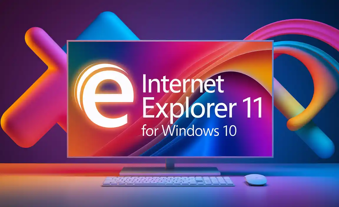 Internet Explorer 11 For Windows 10