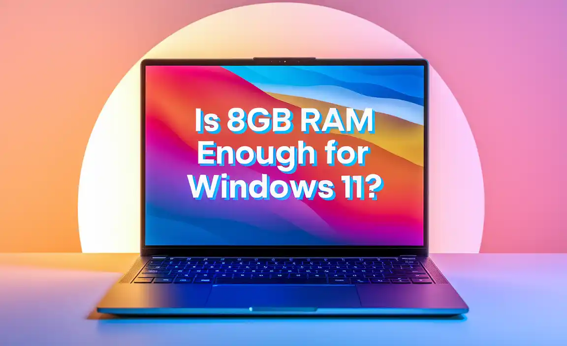 Is 8Gb Ram Enough For Windows 11