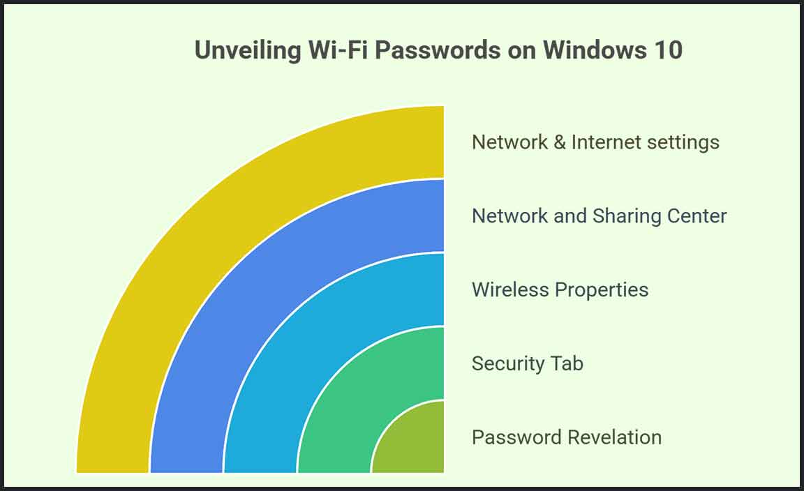 Locating Saved WiFi Passwords on Windows 10