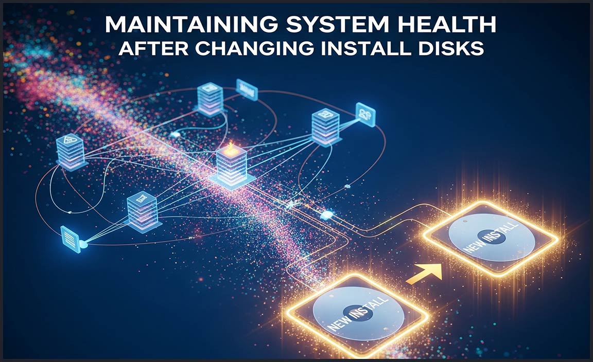Maintaining System Health After Changing Install Disks
