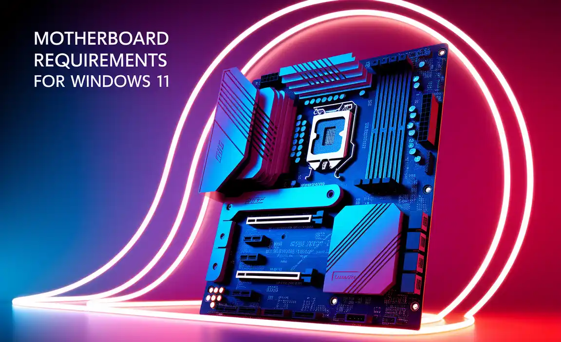 Motherboard Requirements for Windows 11
