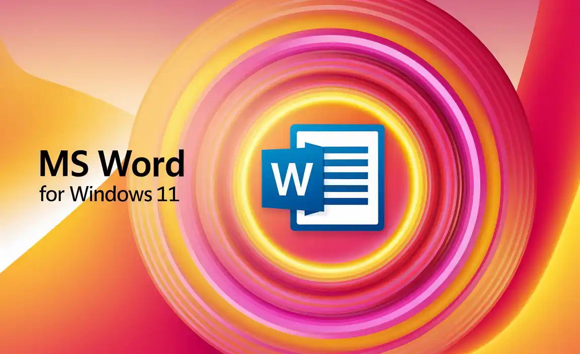 Ms Word For Windows 11