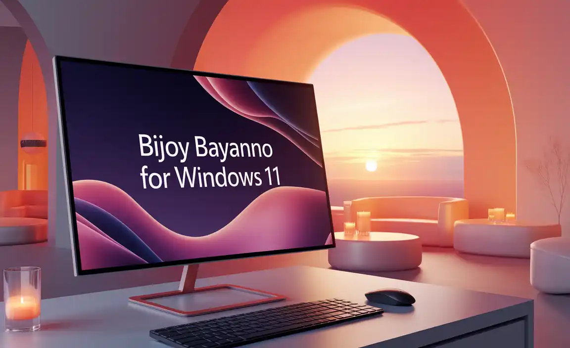 Performance Optimization for Bijoy Bayanno on Windows 11
