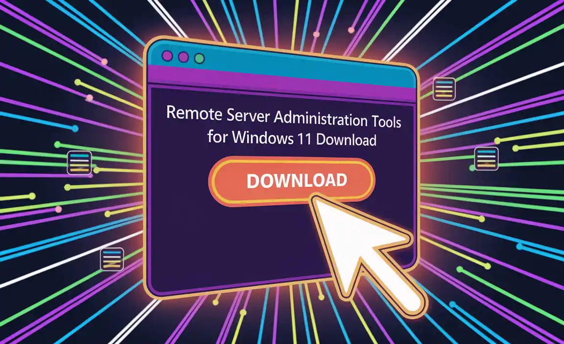 Remote Server Administration Tools for Windows 11 Download