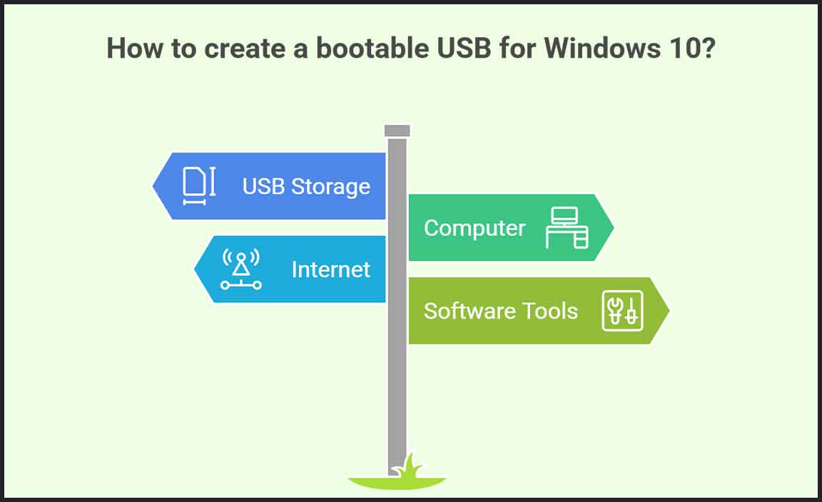 Requirements for Creating a Bootable USB