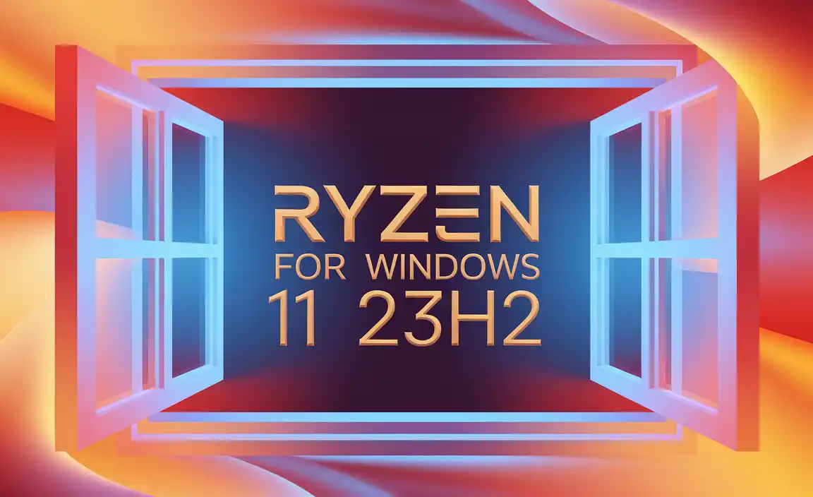 Ryzen Fix For Windows 11 23H2