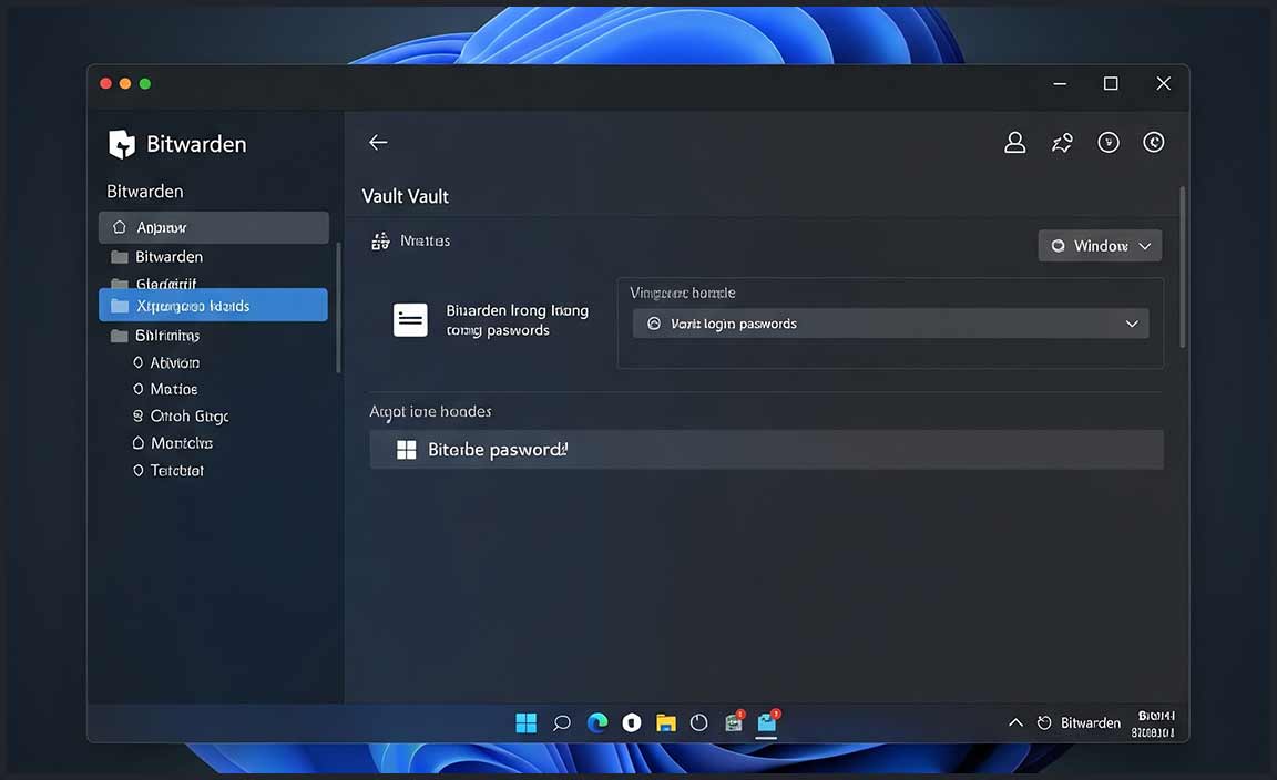 Setting Up Bitwarden for Windows 11