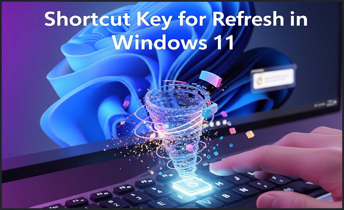 Shortcut Key for Refresh in Windows 11