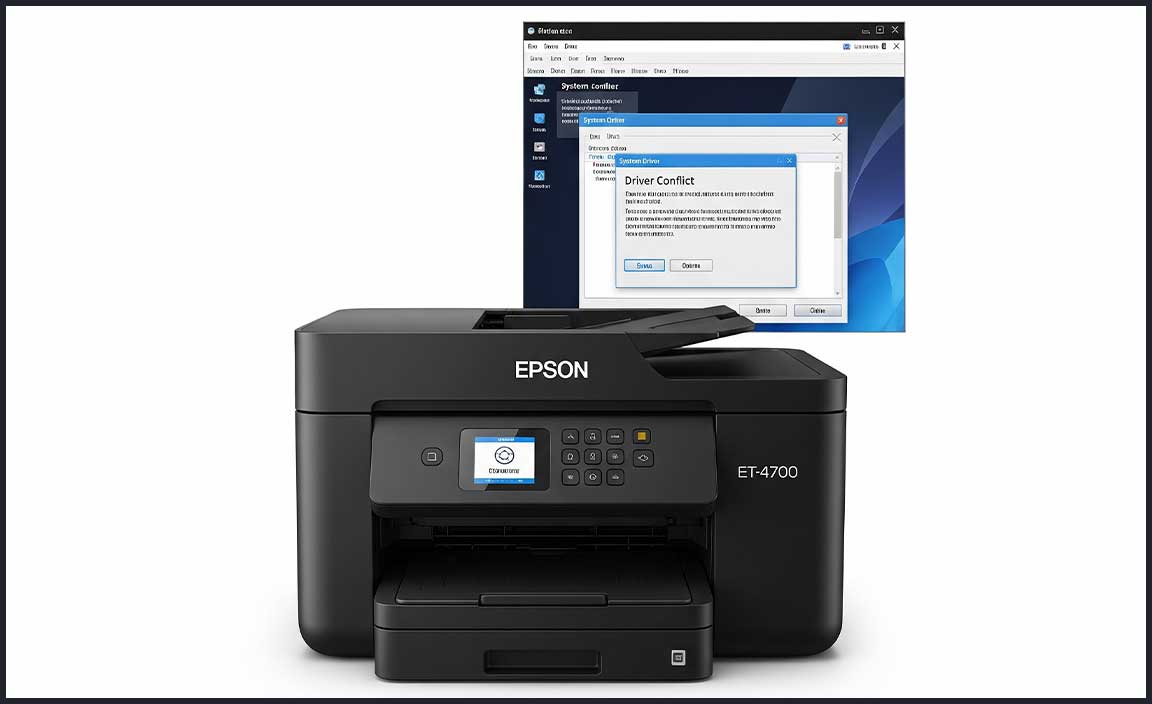 Troubleshooting Common Driver Issues with Epson ET-4700