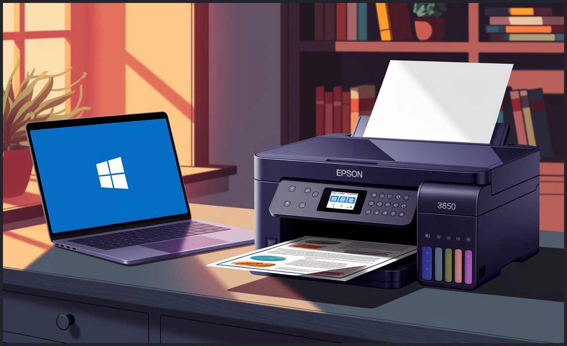 Troubleshooting Epson 3850 Windows 11 Scan Connection