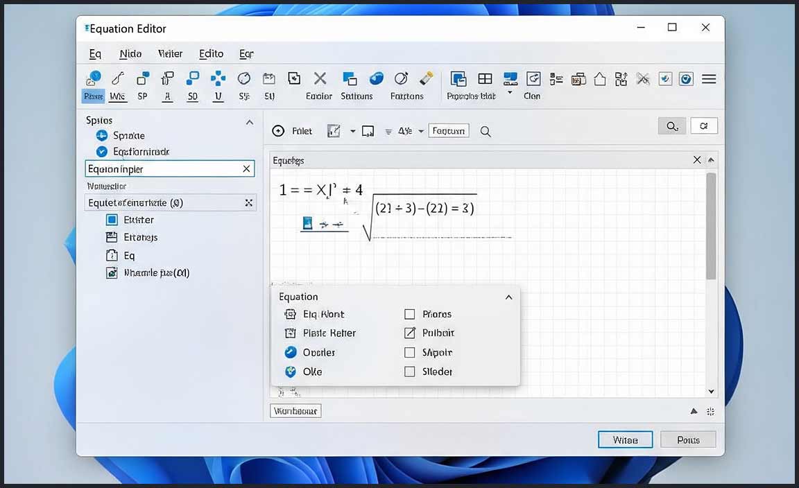 Understanding Eq For Windows 11