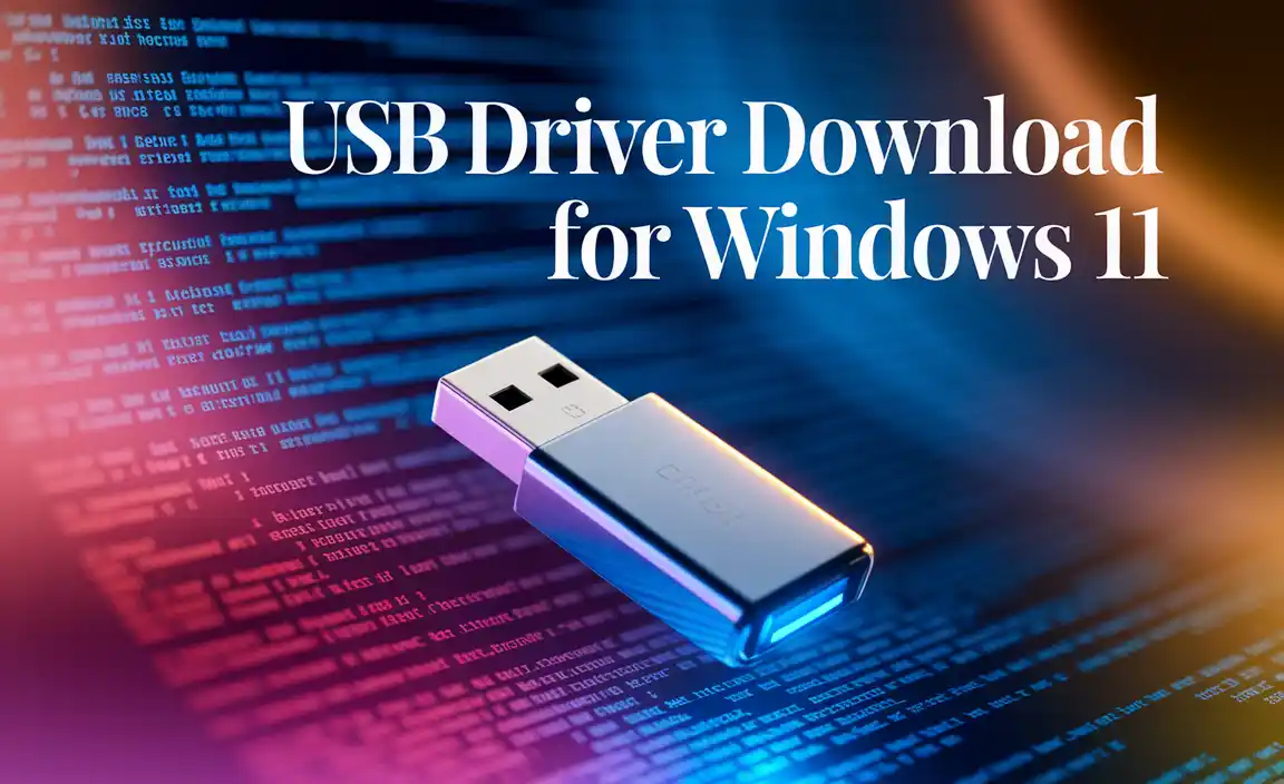 Usb Driver Download For Windows 11