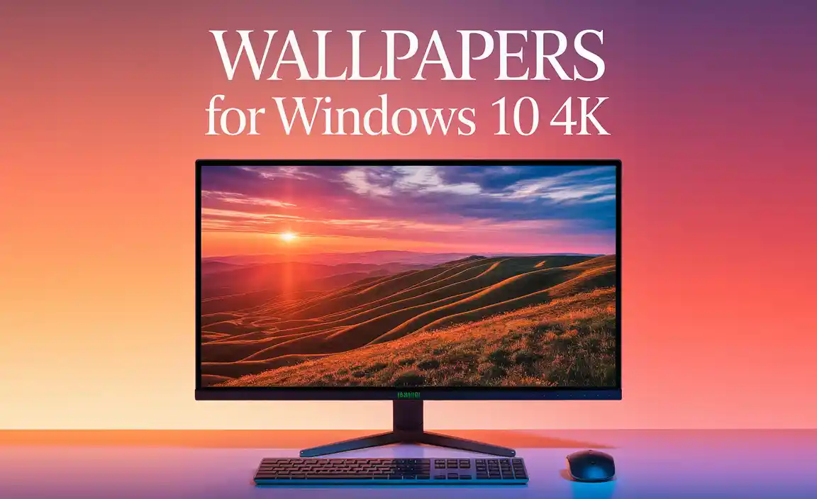 Wallpapers for Windows 10 4K