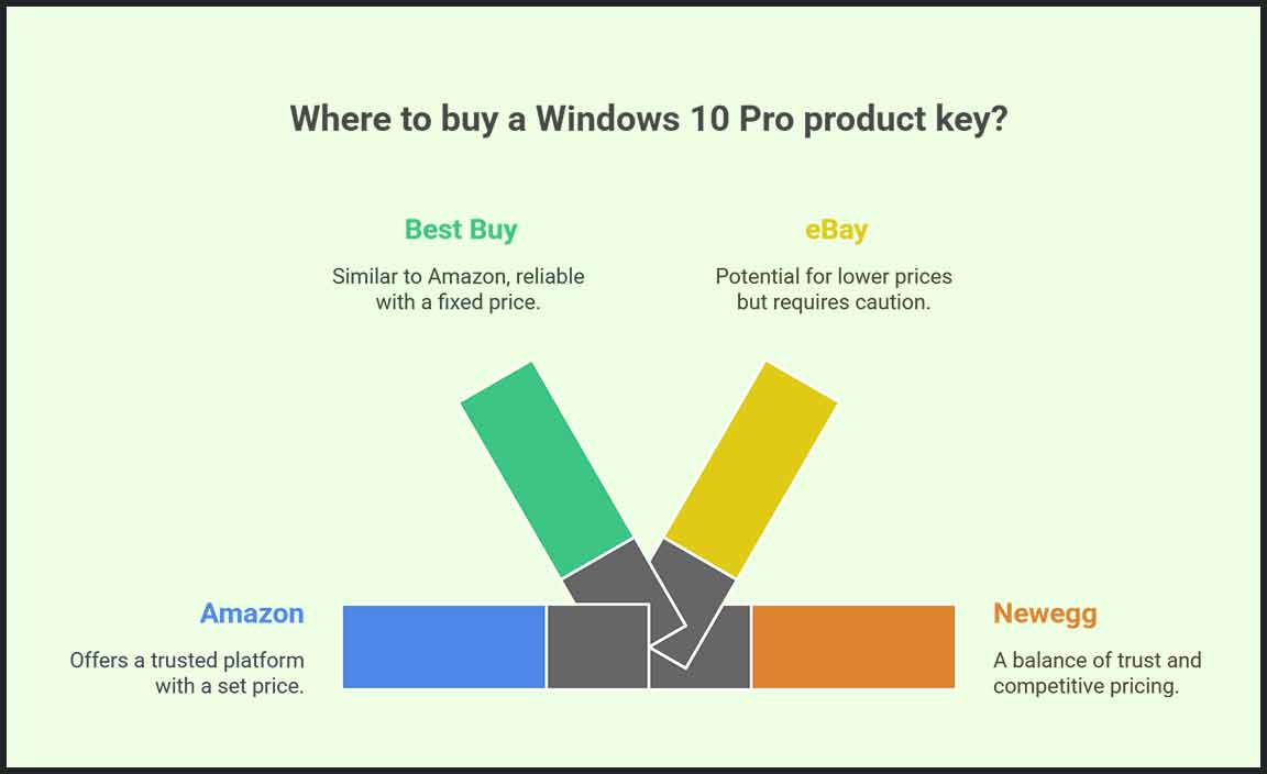Where to Buy a Product Key for Windows 10 Pro