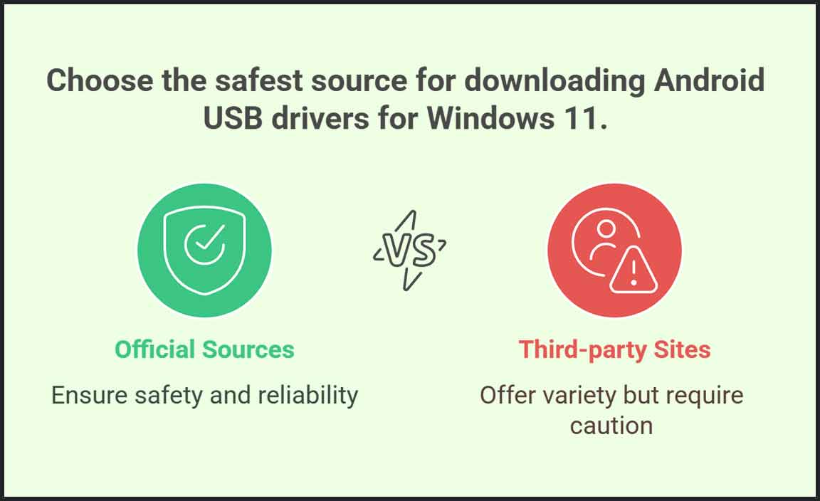 Where to Download Android USB Drivers for Windows 11