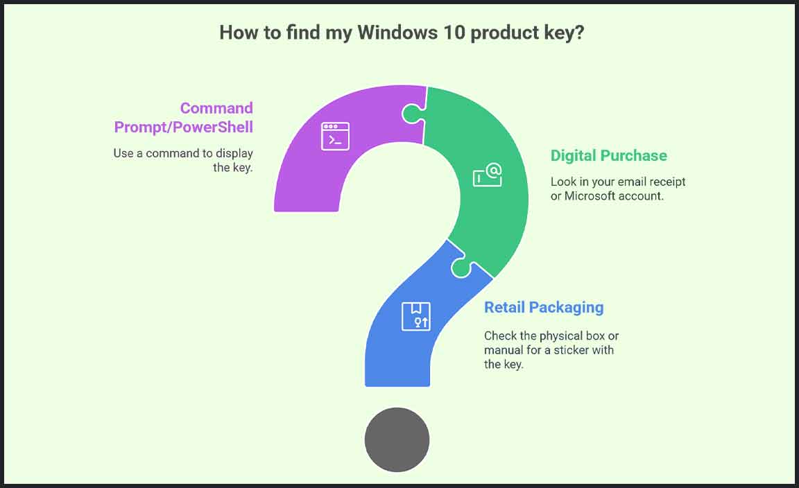 Where to Find Your Windows 10 Product Key