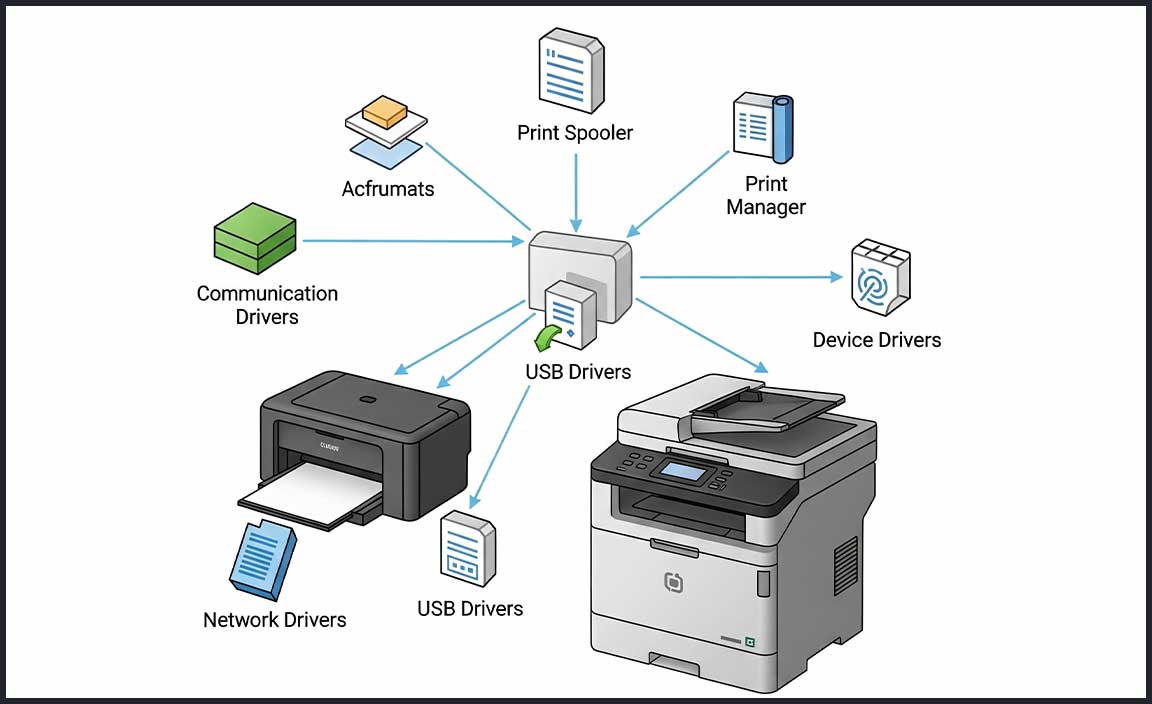Why are drivers essential for printer functionality