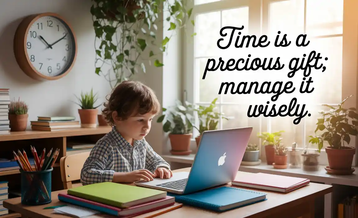 Why is time management important for kids