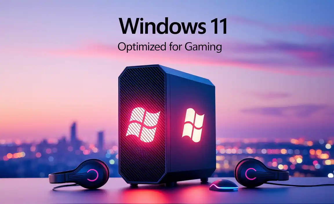 Windows 11 Optimized For Gaming