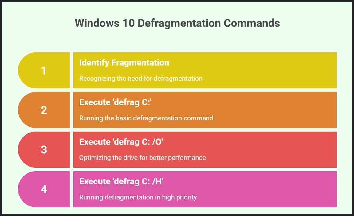 Basic Commands for Cleaning Fragmentation