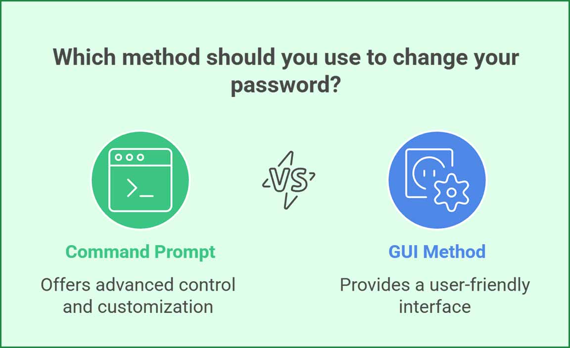 Changing Your Password Using the Command Prompt