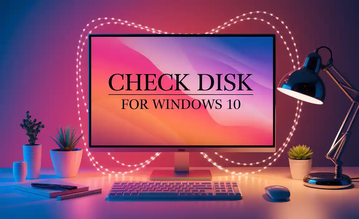 Check Disk for Windows 10