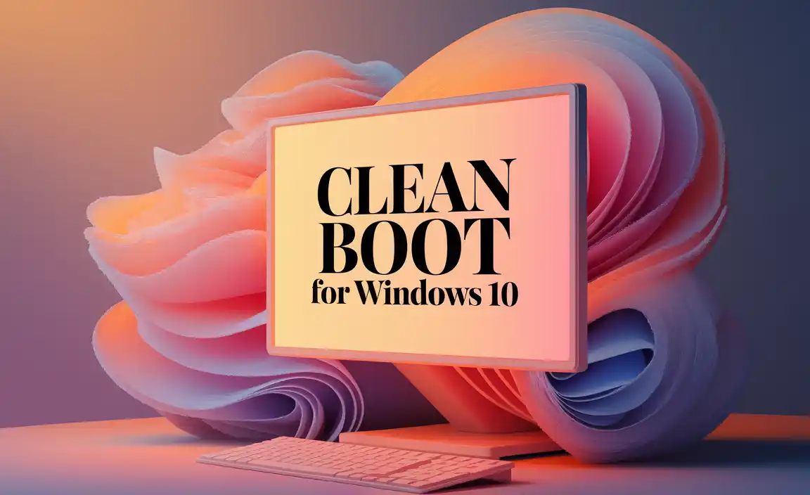 Clean Boot for Windows 10