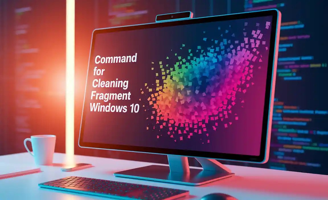 Command for Cleaning Fragment Windows 10