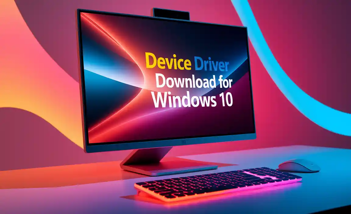 Device Driver Download for Windows 10