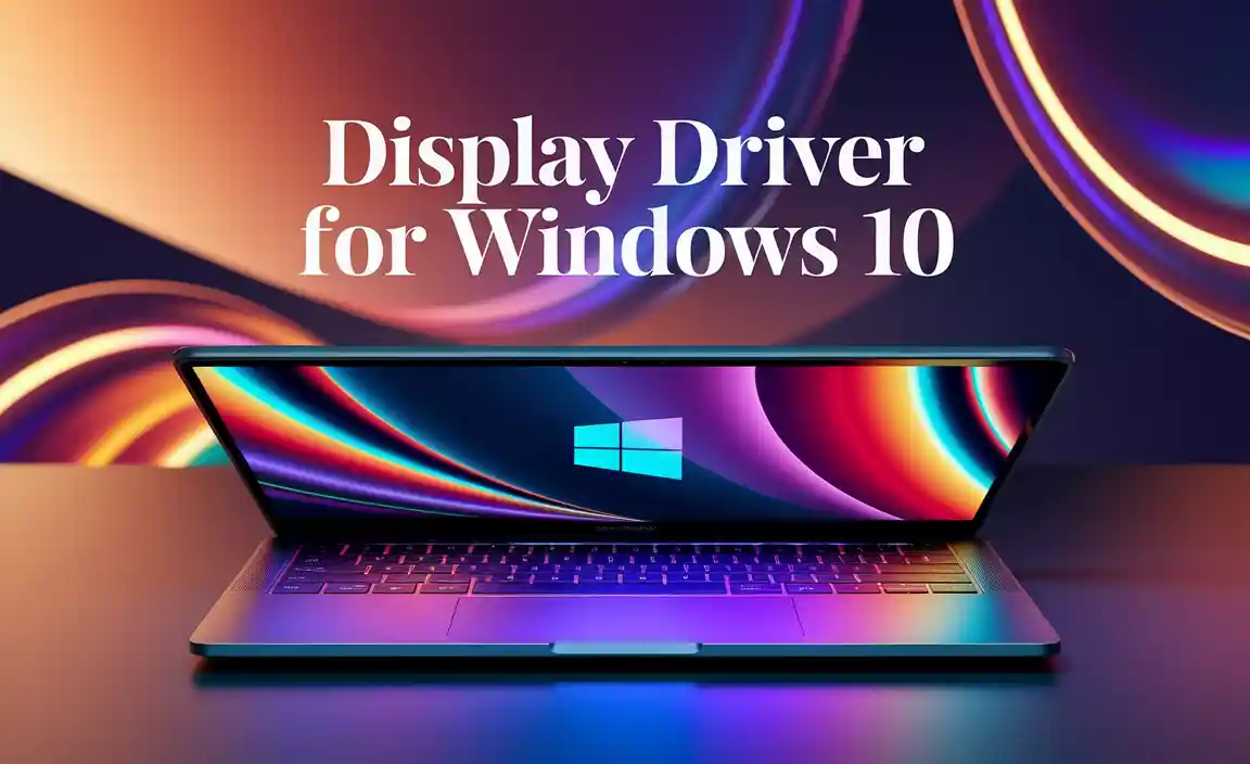 Display Driver for Windows 10