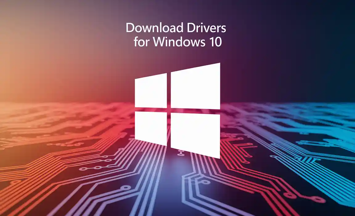 Download Drivers for Windows 10