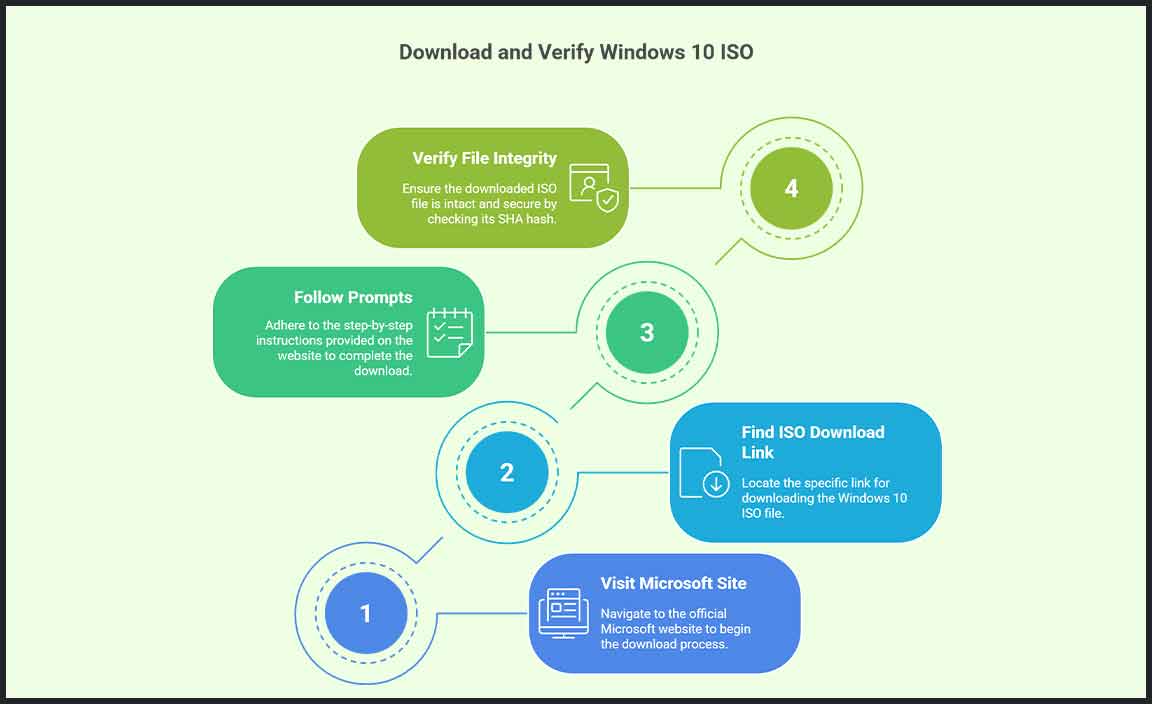 Downloading the Windows 10 ISO File