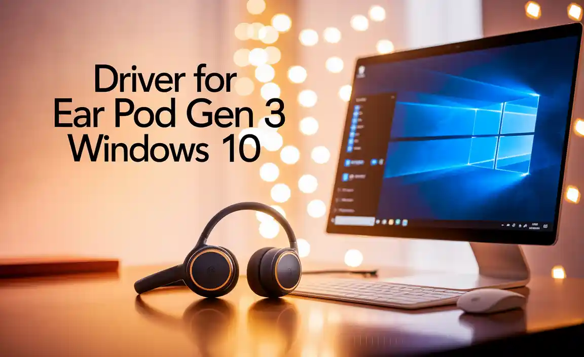 Driver For Ear Pod Gen 3 On Windows 10