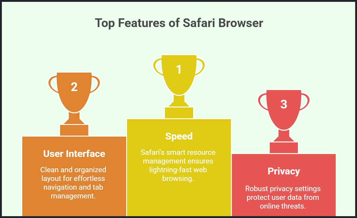 Features of Safari Web Browser for Windows 10