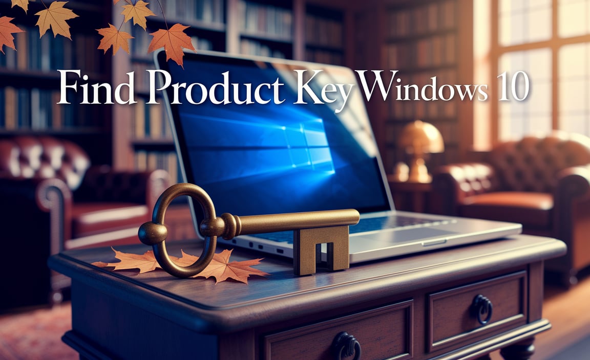 Find Product Key For Windows 10