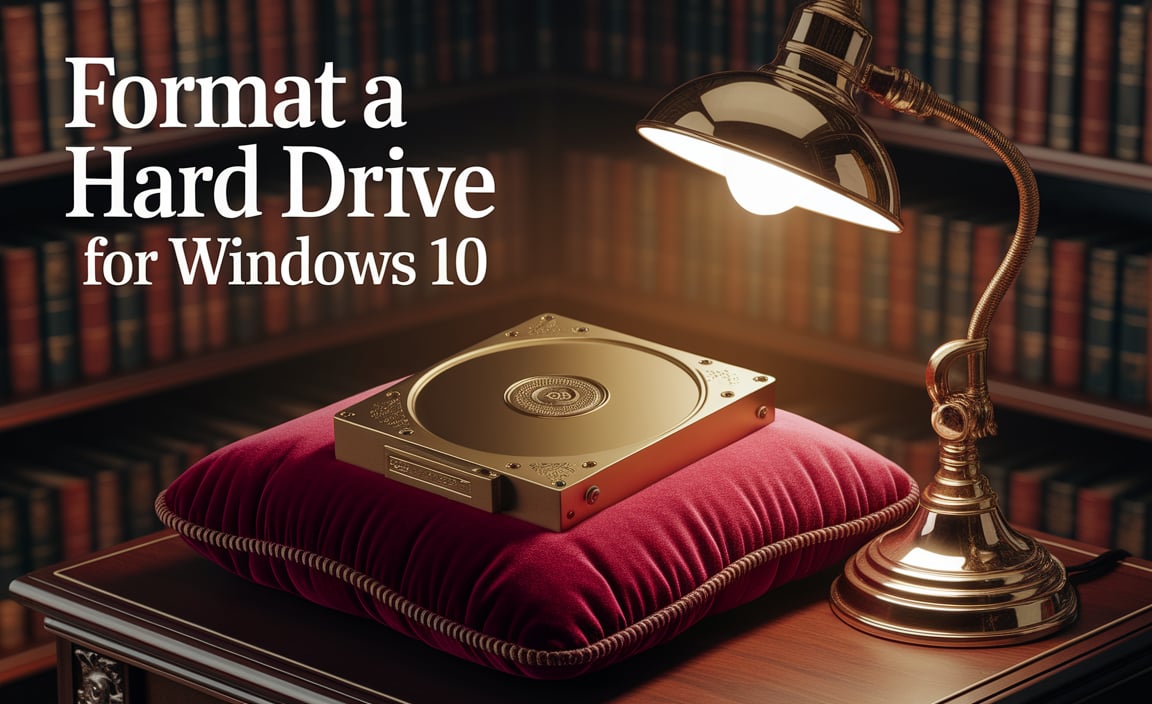 Format A Hard Drive For Windows 10