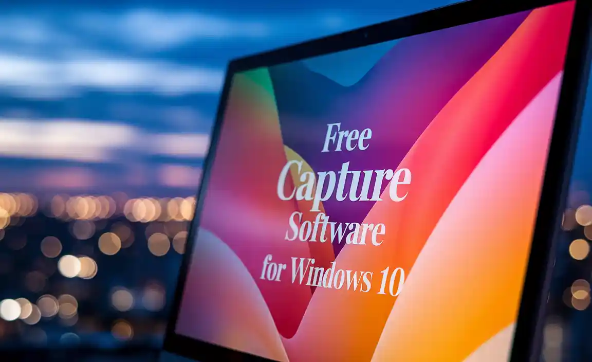 Free Capture Software for Windows 10
