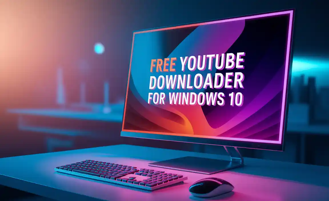 Free YouTube Downloader for Windows 10
