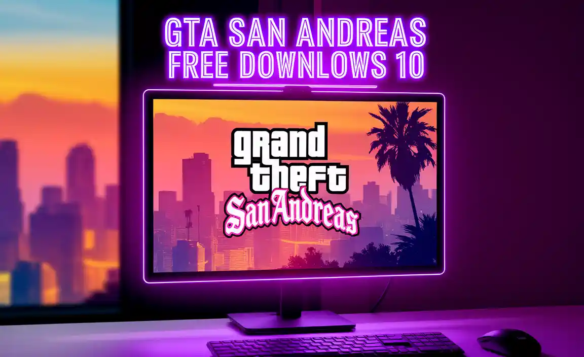 GTA San Andreas Free Download for Windows 10