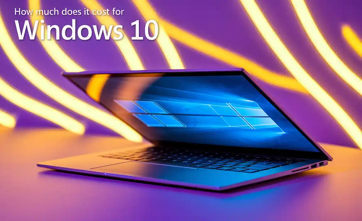 How Much Does It Cost For Windows 10