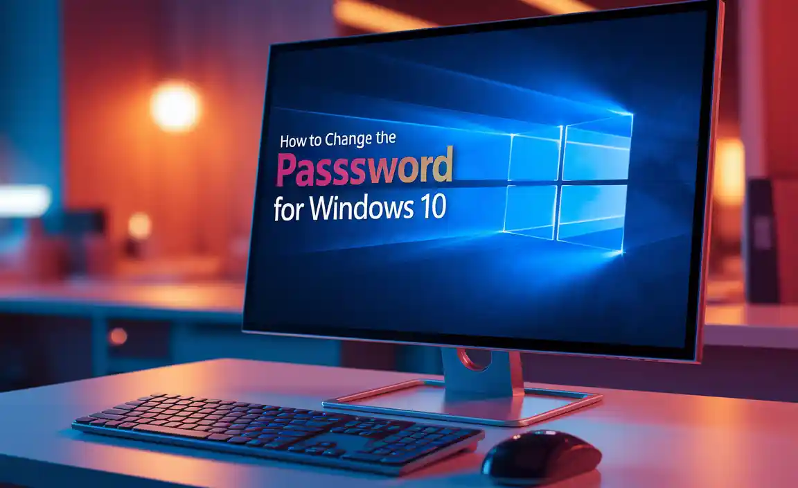 How To Change The Password For Windows 10: A Step-By-Step Guide