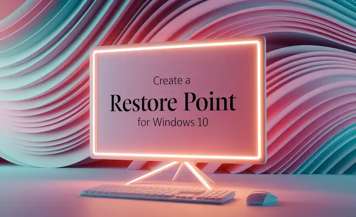 How To Create A Restore Point For Windows 10 Effectively