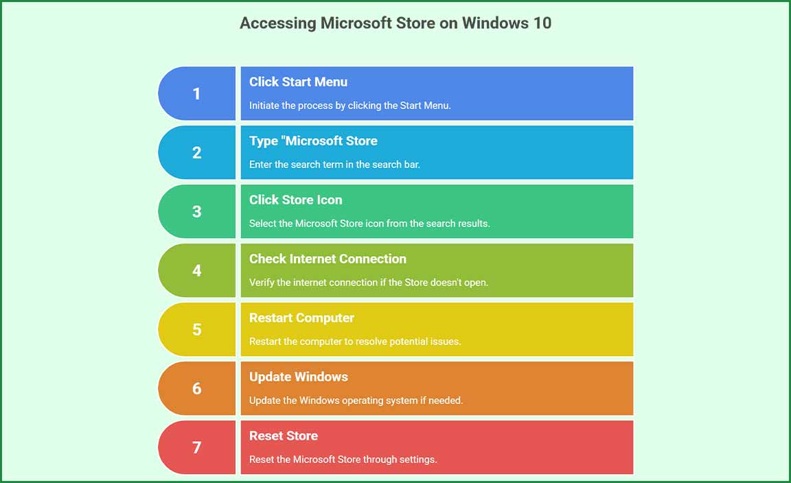 How to Access the Microsoft Store