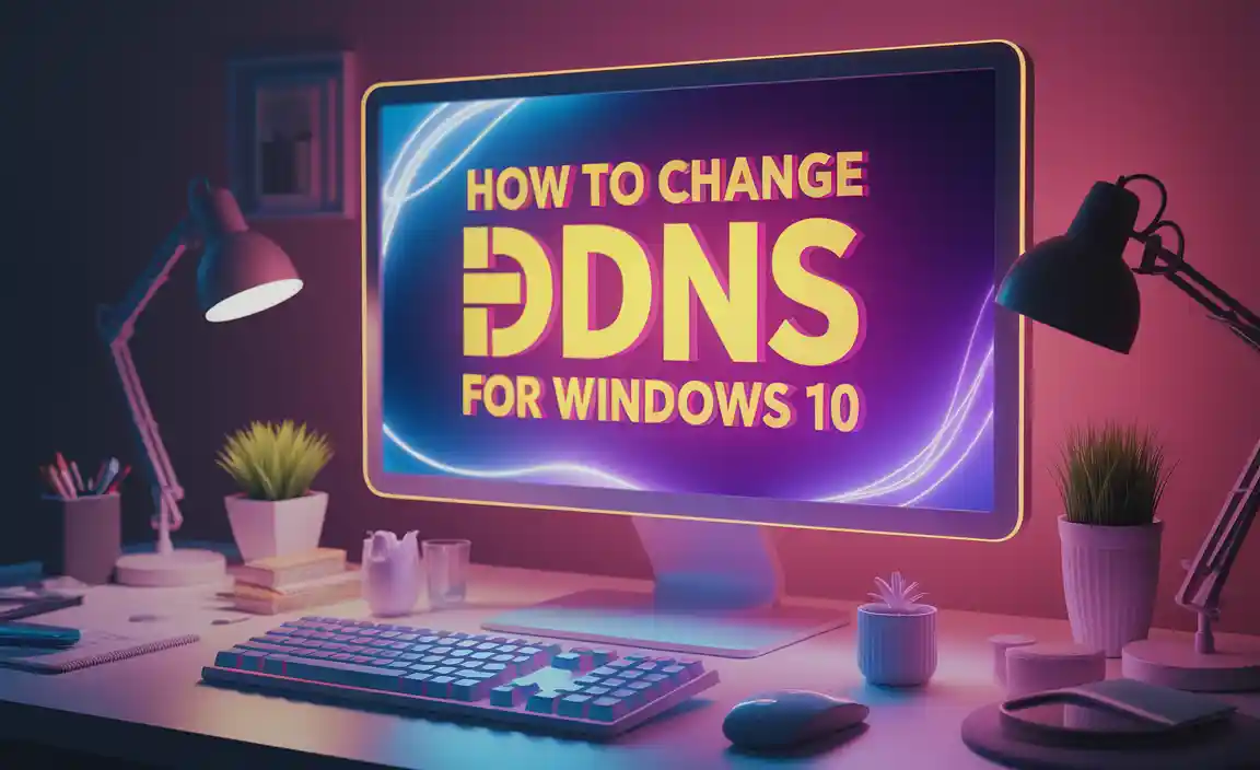 How to Change DNS for Windows 10