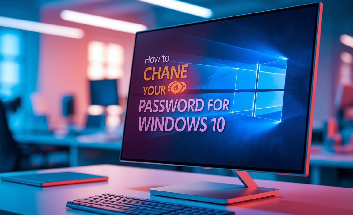 How to Change Your Password for Windows 10