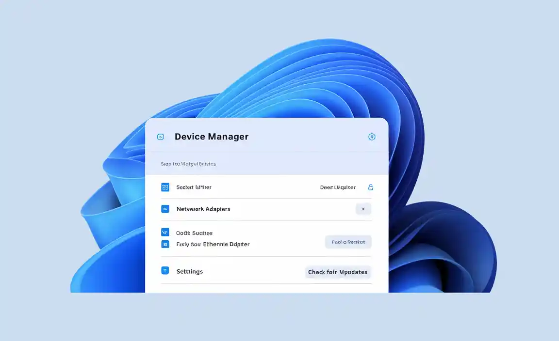How to Check for Ethernet Driver Updates