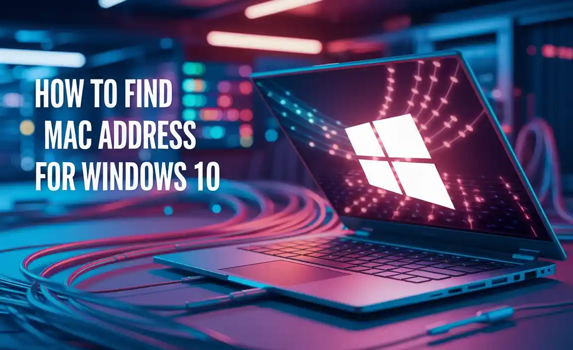 How to Find MAC Address for Windows 10