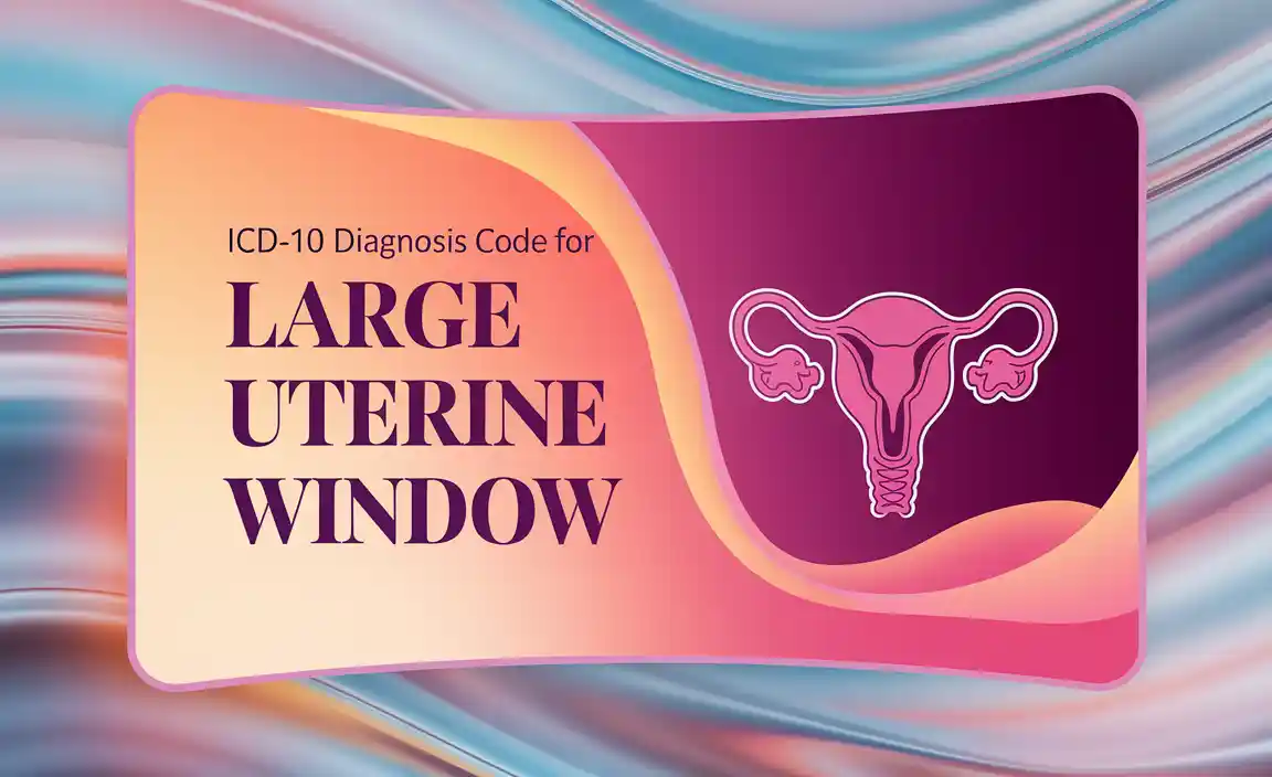 ICD-10 Diagnosis Code for Large Uterine Window