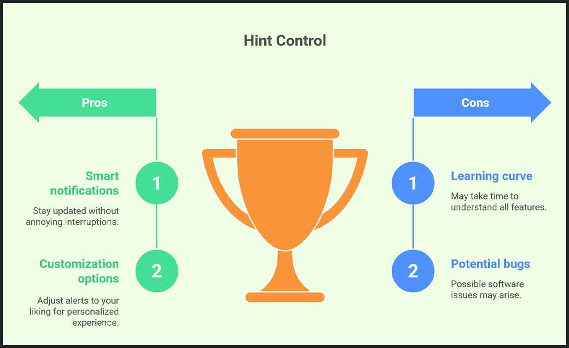 Key Features of Hint Control for Windows 10